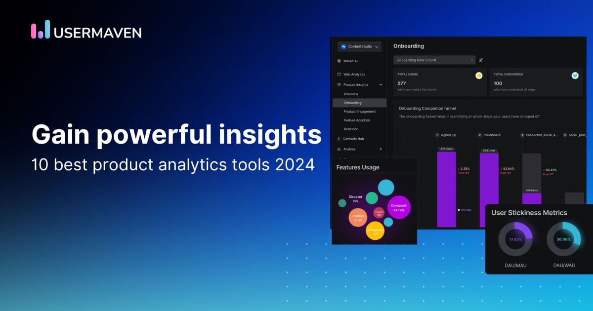 best product analytics tools