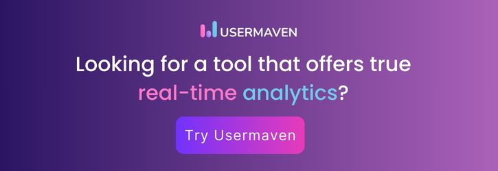 Want to get rid of GA4's data delay challenges? Try Usermaven.