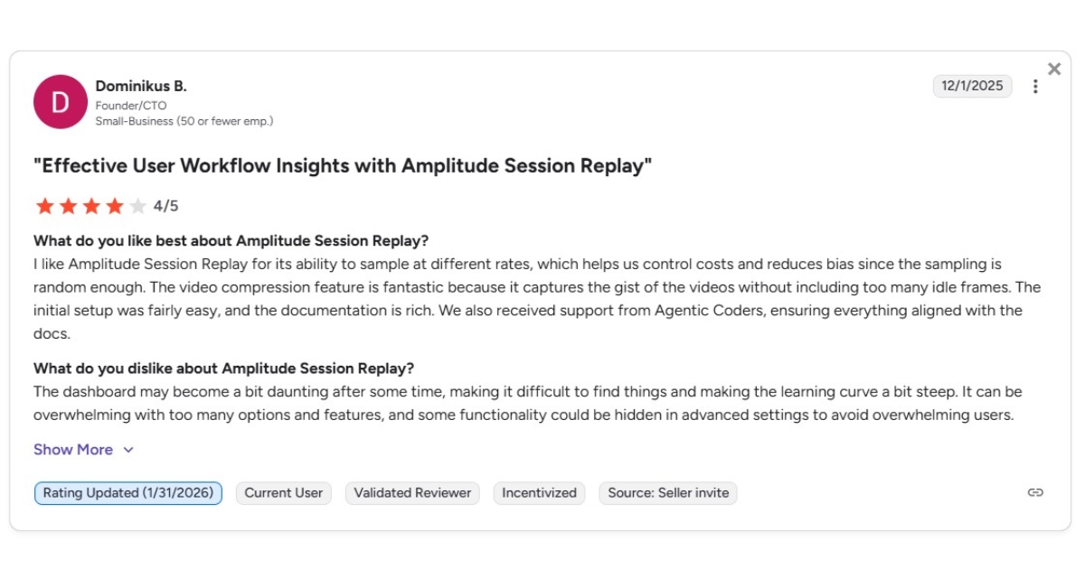 Amplitude review (1)