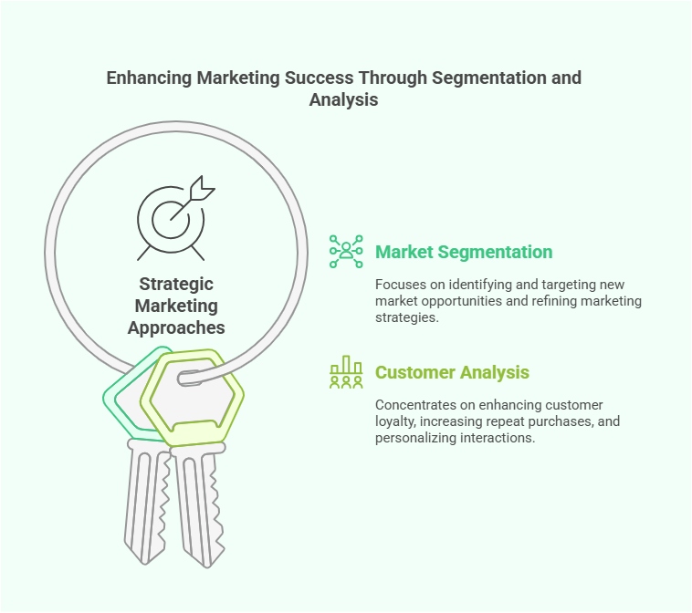 Market segmentation vs. customer analysis