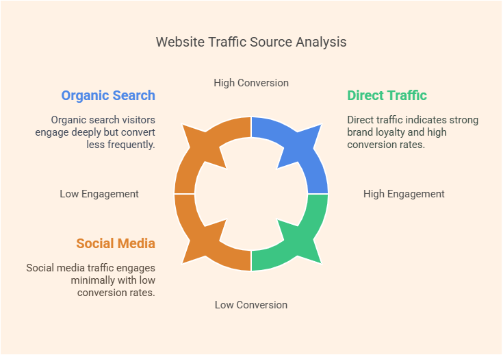 Website traffic analysis
