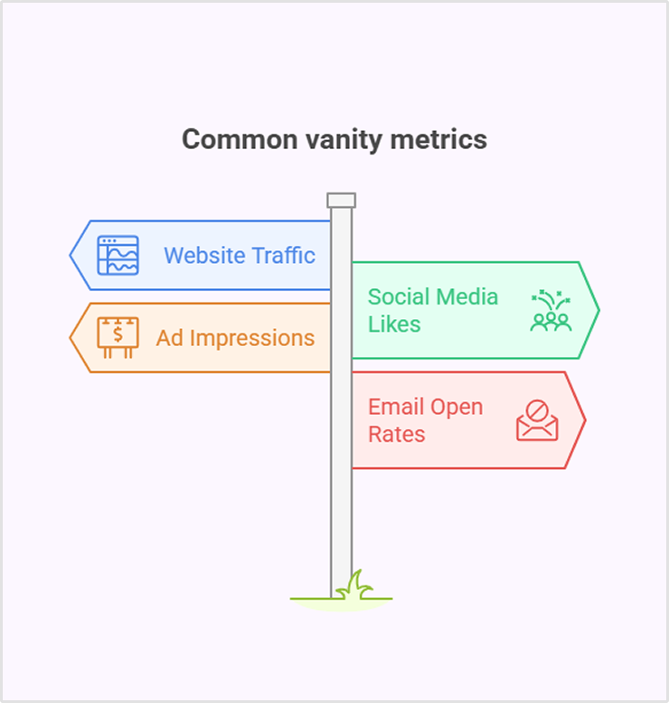 Vanity metrics