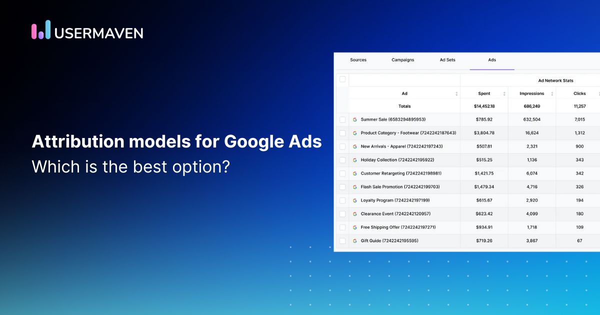 Which is the best attribution model for Google Ads?