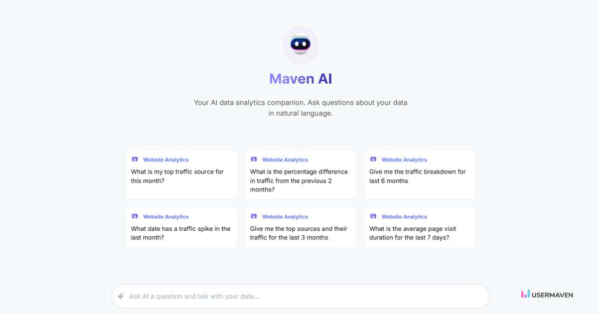 Maven ai-Usermaven