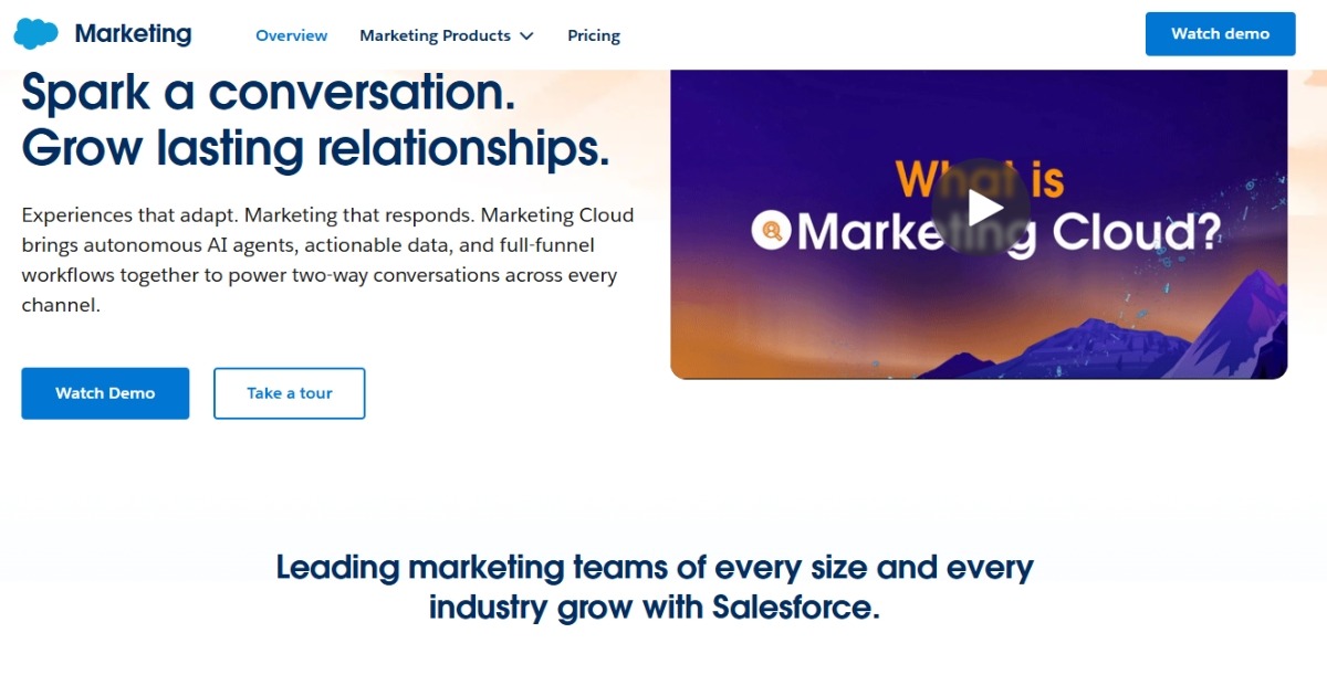 Salesforce Marketing Cloud