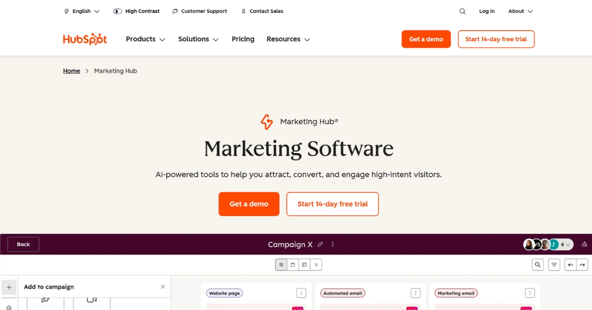 HubSpot attribution reporting