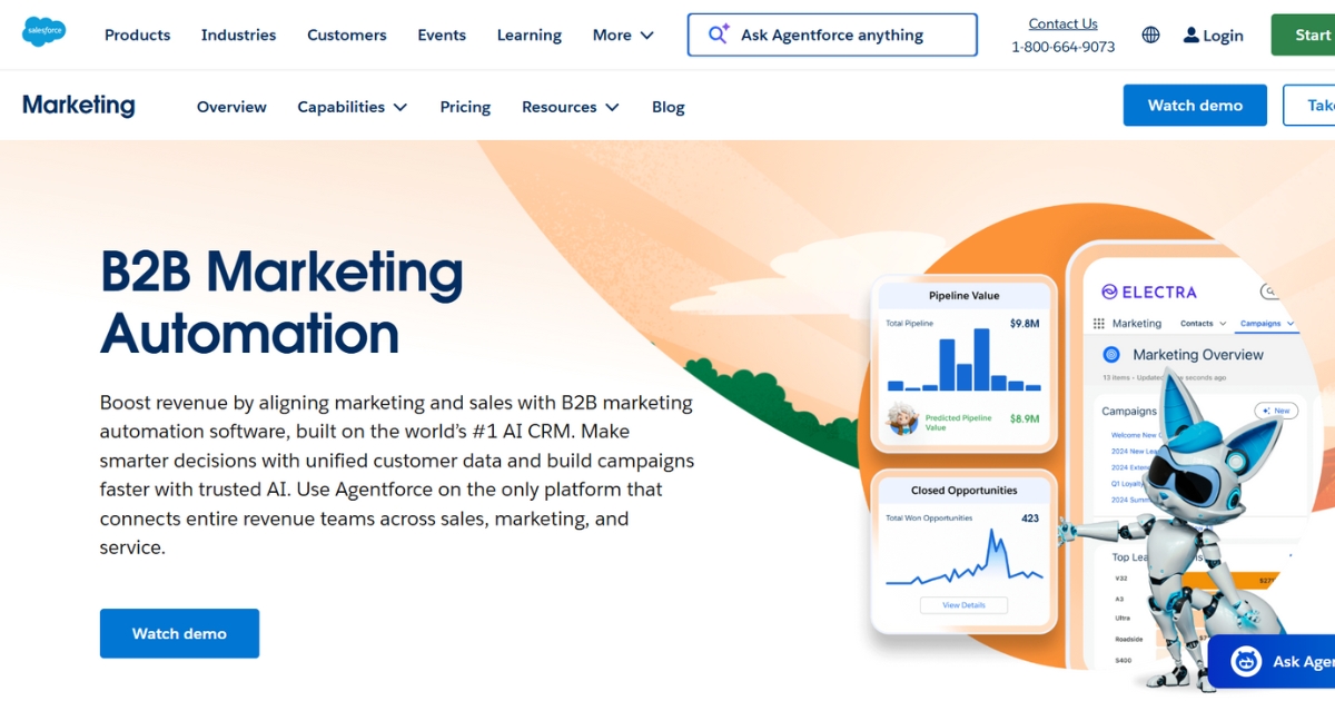 Salesforce Pardot attribution